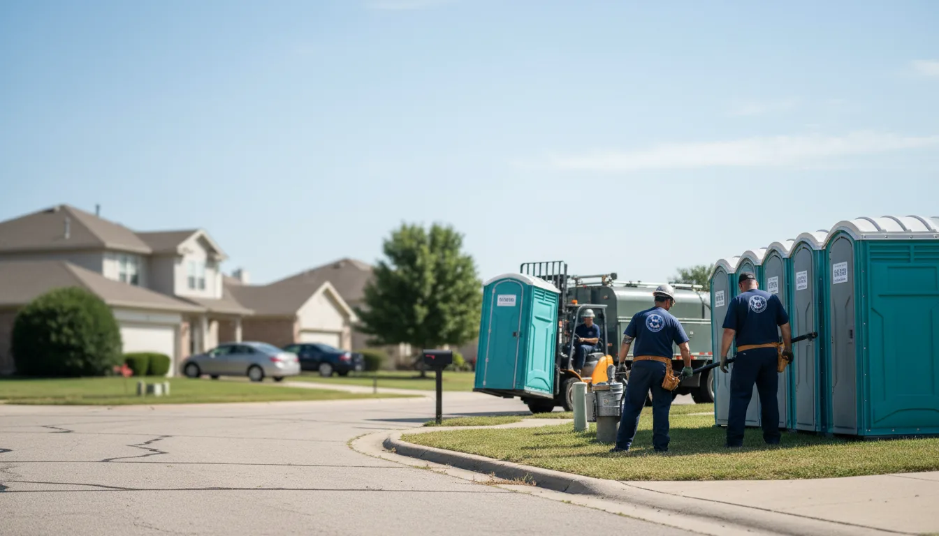 Porta Potty Rental in Sharon Center, OH near me
